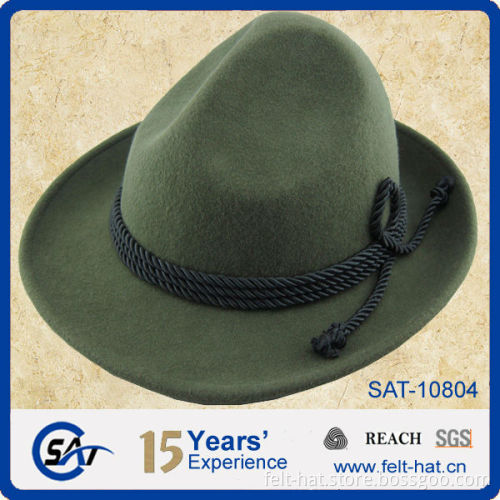 100% australian wool felt elegant carnival hat